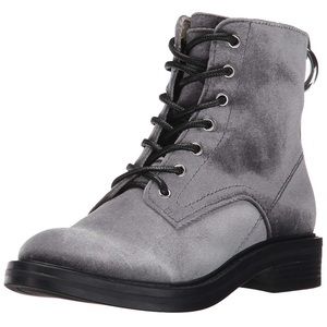 Dolce vita Bardot velvet combat boot
